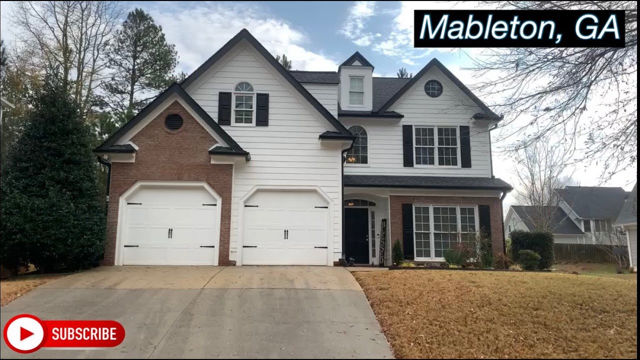 Home for Sale in Mableton, GA 5 Beds, 3 Baths I Mableton, GA Real Estate YouTube