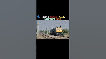 Goods locomotive with inspection coach WDG-4G Train / Indian Railways Best Shorts video #shorts