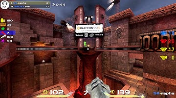 QuakeCon 2015 Grand Master Duel: Rapha vs Evil - [English Commentary] QuakeLive 4k 2160p60 fps