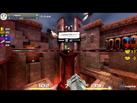 QuakeCon 2015 Grand Master Duel: Rapha vs Evil - [English Commentary] QuakeLive 4k 2160p60 fps