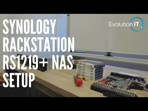 Настройка Synology RackStation RS1219+ NAS Настройка Synology RackStation RS1219+ NAS
