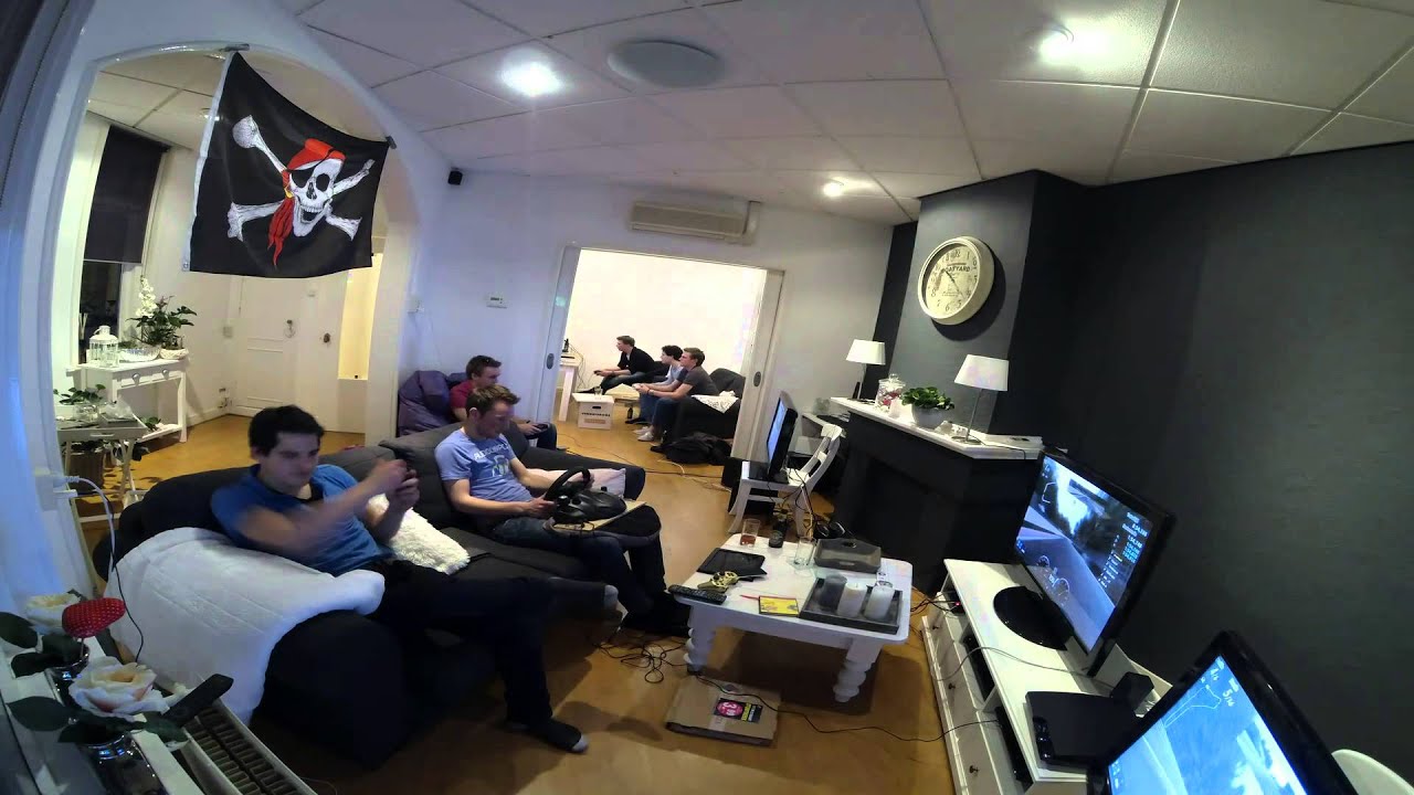 Wolfpack PS3 LAN Party Timelapse YouTube
