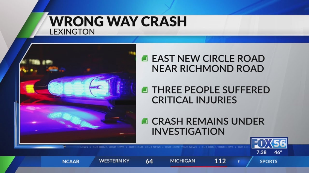 3 critically injured in New Circle Road crash near Richmond Road - YouTube