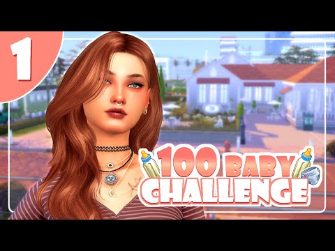 EVERYTHING IS GOING WRONG ALREADY?! || The 100 Baby Challenge ?? #1 || The Sims 4