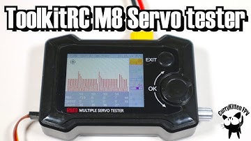ToolkitRC  ST8 Servo Tester, supplied by ToolkitRC