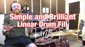 Simple and Brilliant Linear Drum Fill!