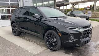 Black 2020 Chevrolet Blazer RS Review   - GSL GM City - Calgary