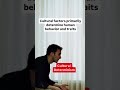 Cultural Determinism vs Biological Determinism #philosophy #psychology