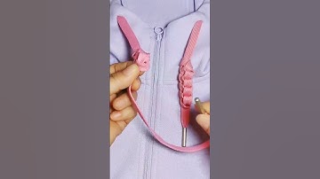 Hướng dẫn buộc dây áo đẹp mắt #shorts