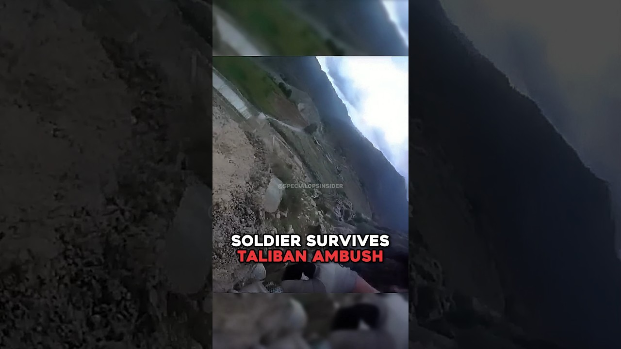 Soldier Survives Taliban Ambush