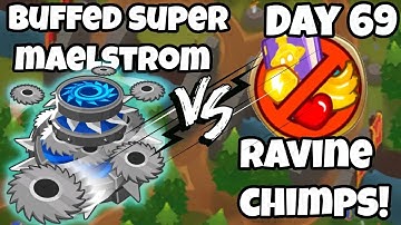 Buffed Super Maelstrom Vs. Ravine Chimps! - Bloons TD 6