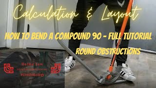 Conduit Bending: Calculated Compound 90 Degree, How to Measure, layout and bend (Pt.1)