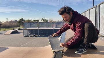 How To Fs Smith Grind On A Mini Ramp