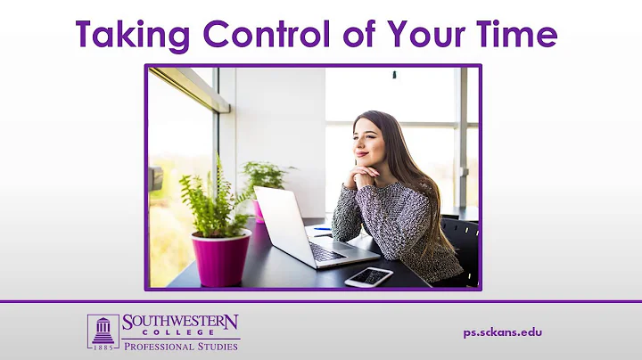 Webinar: Taking Control of Your Time