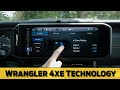 uConnect 5 in the Jeep Wrangler 4xe (2024 model)