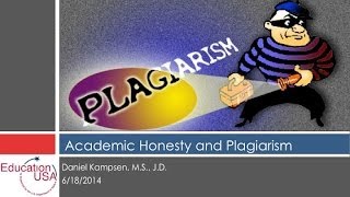 Academic Honesty and Plagiarism