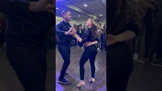 Intermediate Bachata Class Demo - Demetrio &amp; Nicole - Bachata Dance Academy #bachata #bachatadance