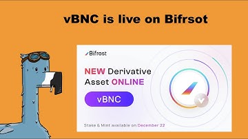 vBNC is live on Bifrost and tutorial on how to mint