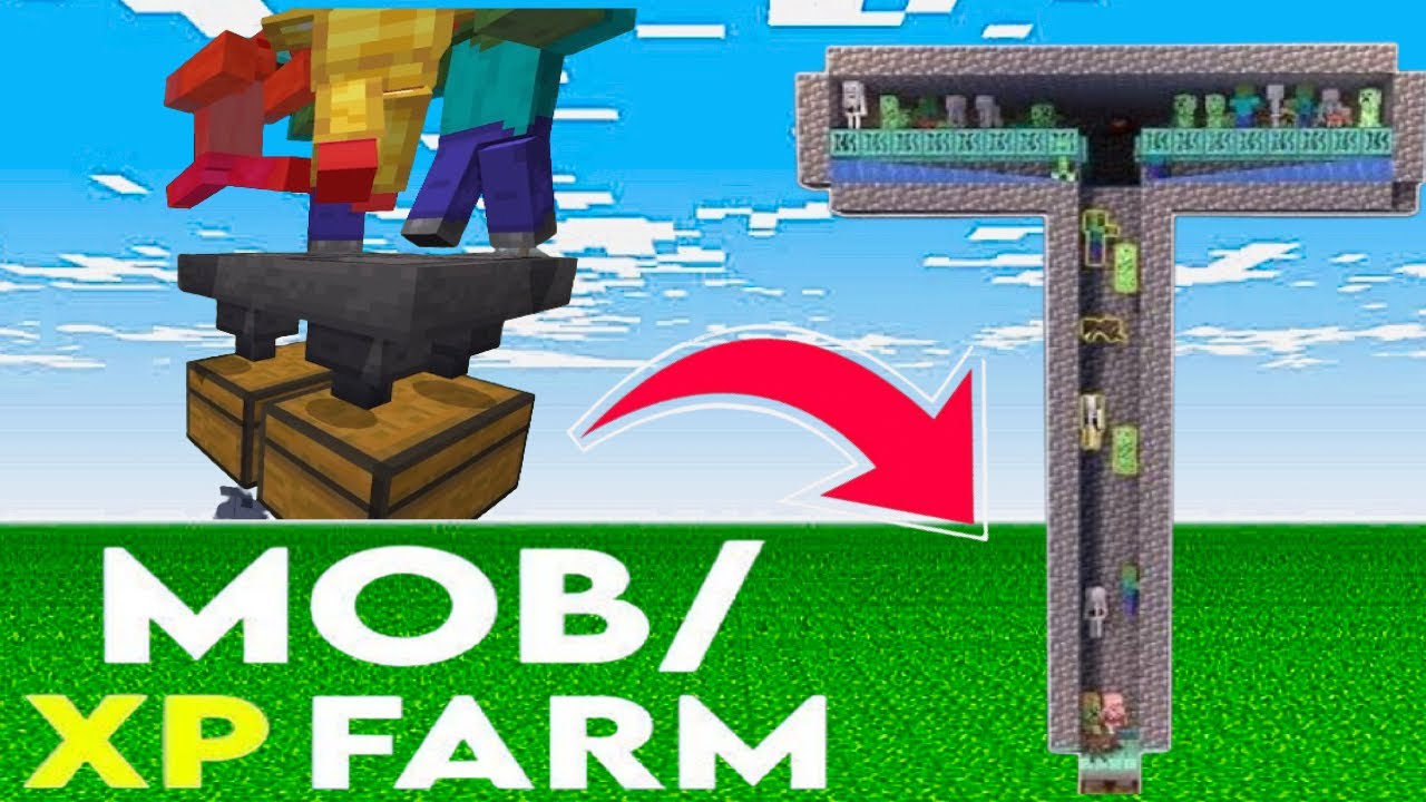 MINECRAFT : HOW TO MAKE MOB XP FARM 💥|| Minecraft Mob XP FARM || - YouTube