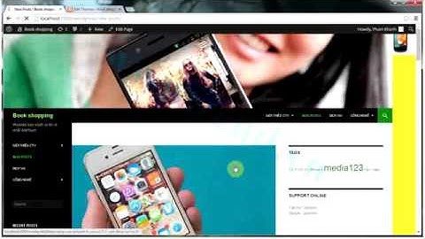 Tự học WordPress online   08 P5   Sử dụng editor