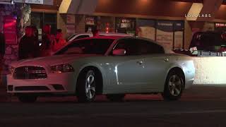 Fatal Auto vs Pedestrian / Van Nuys   RAW FOOTAGE