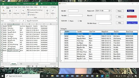 [Window Forms Apps] Export và Import Excel - C# (Part 3)