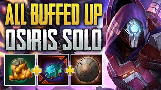HE FEELS SO MUCH BETTER AFTER THE BUFFS! Osiris Solo Gameplay (SMITE PTS Conquest)