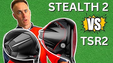 CLEAR WINNER!! TaylorMade Stealth2 vs Titleist TSR2
