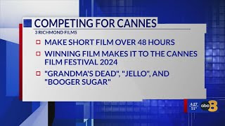 Three Richmond teams in 48-hour film festival, competing for chance to be featured at Cannes