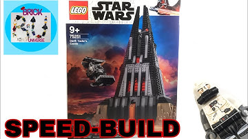 Lego Star Wars Darth Vader’s castle 75251 review speed-build