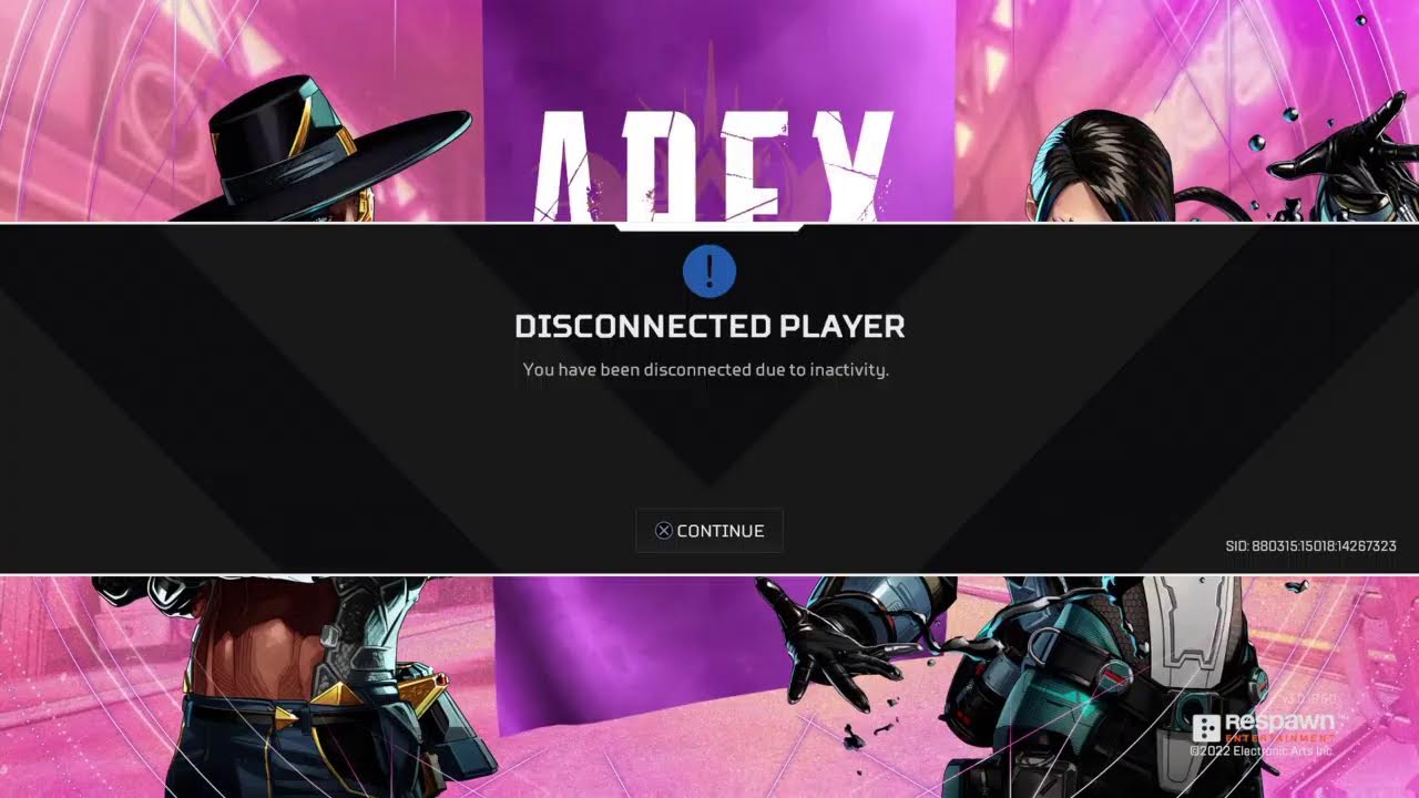 Playing Apex legends