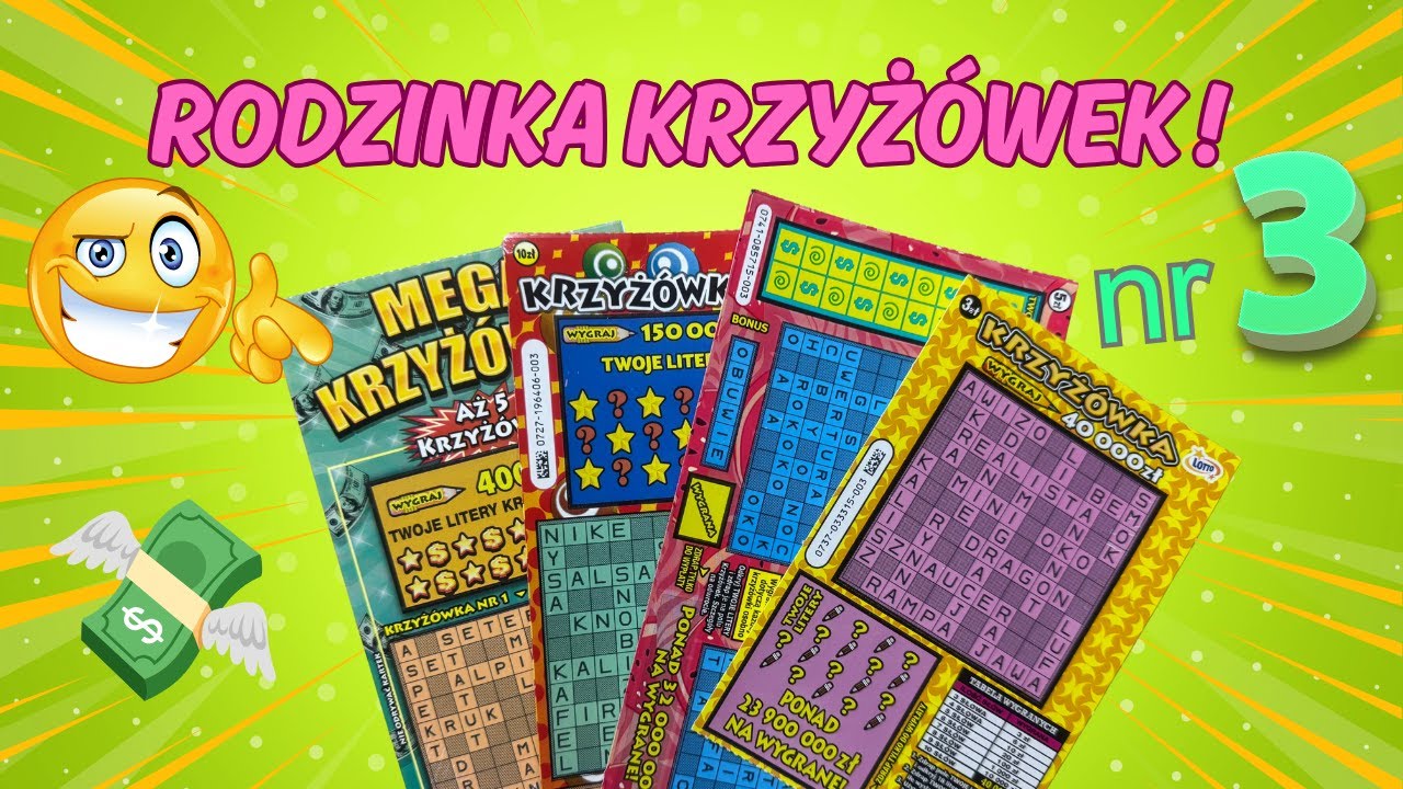 ZDRAPKI LOTTO🍀KRZYŻÓWKI Z NR 3!💥💸PROPOZYCJA @Joanna Kwaśniewska 🥰 #zdrapki #wygrana #lotto #win