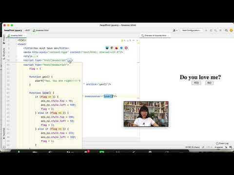 [JavaScript] Do You Love Me