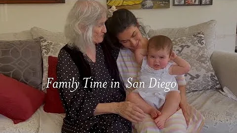 My Girls Meet Their Great Grandmother