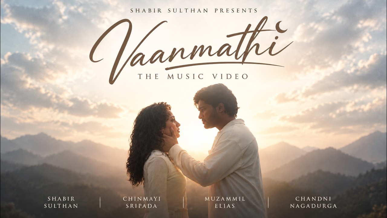 VAANMATHI — MUSIC VIDEO | Shabir Sulthan | Chinmayi Sripada | Muzammil Elias | Chandni Nagadurga