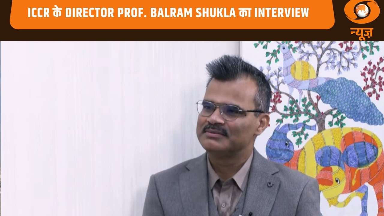 ICCR के Swami Vivekananda Cultural Centre के Director Prof. Balram Shukla का Sanskrit Interview