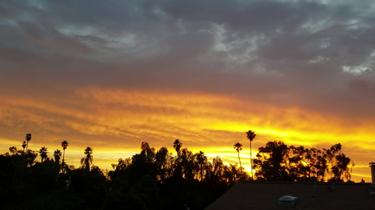 San Diego sky time lapse collection 2019(12) - YouTube