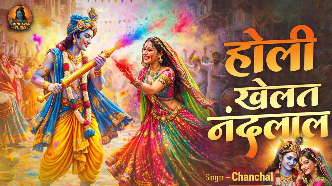 Holi Khelat Nandlal (New Dance Version) | Radha Krishna Holi Song | Vrindavan Tunes