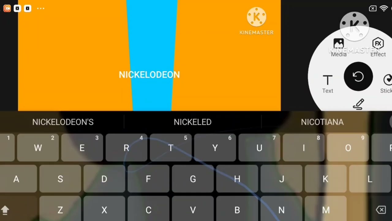 Nickelodeon Zipple Logo Remake Kinemaster Speedrun be like 15.4X Speed 