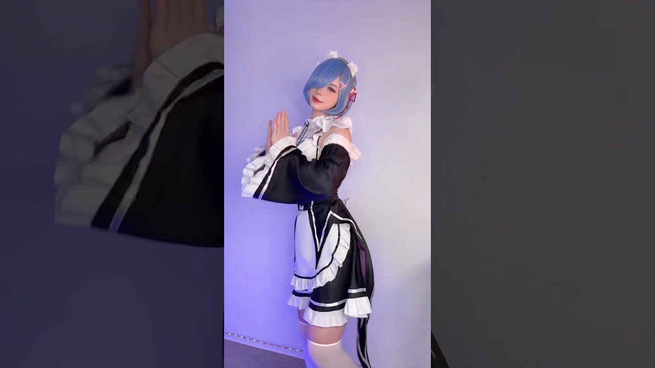 This song reminds me of 2016 or so🤔🥰#cosplay #rem #rezero #dance #anime #tiktok #shorts