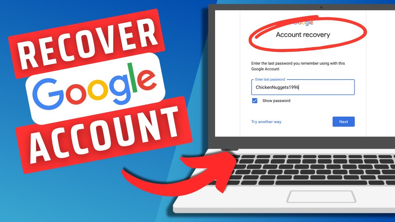 How To Recover A Google Account- ALL METHODS (2025) - YouTube