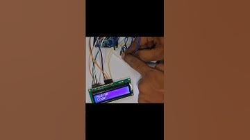 Morse code using. Arudino uno with 16*2 Lcd with buttons