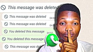 How To Recover Deleted Messages On WhatsApp (View Deleted Whatsapp Messages Now❗❗)