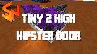 Tiny Expandable 2 High Ceiling Hipster Wall (72 Blocks) | MC 1.11+ Net Worth