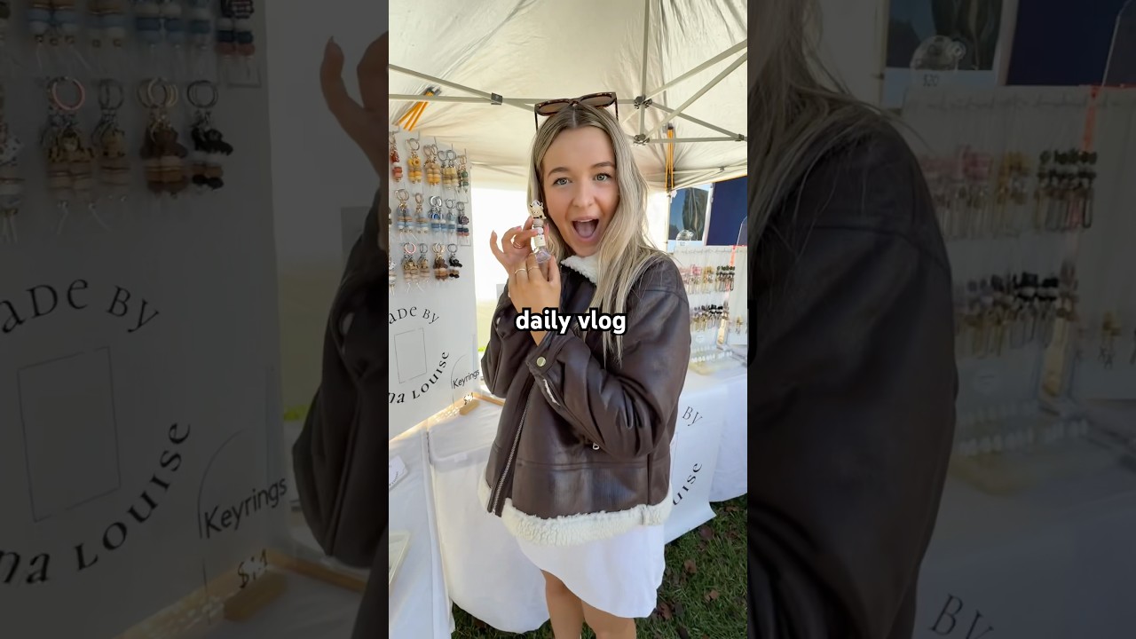 come to a farmers market with me *daily vlog* 