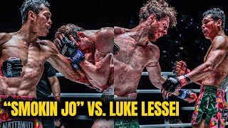 UNREAL Muay Thai Battle 😵 "Smokin" Jo vs. Luke Lessei Was INTENSE