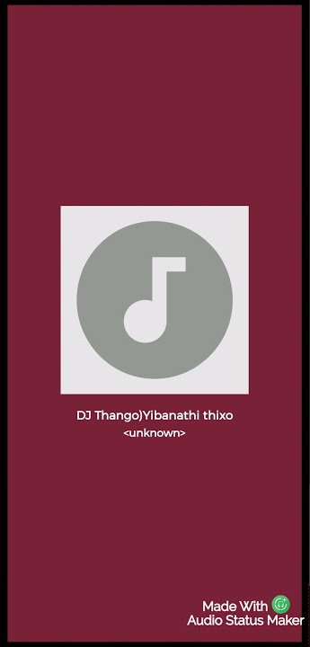 DJ Thango)Yibanathi thixo