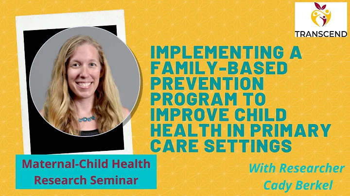 Implementing a Family-based Prevention Program to ...