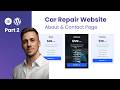 How To Create A Car Repair Website in WordPress with Elementor &amp; Crocoblock (part 2)
