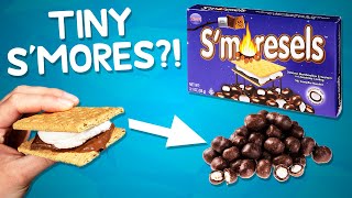 Tiny nuggets full of S&#39;more flavor | Vat19 tastes S&#39;moresels!